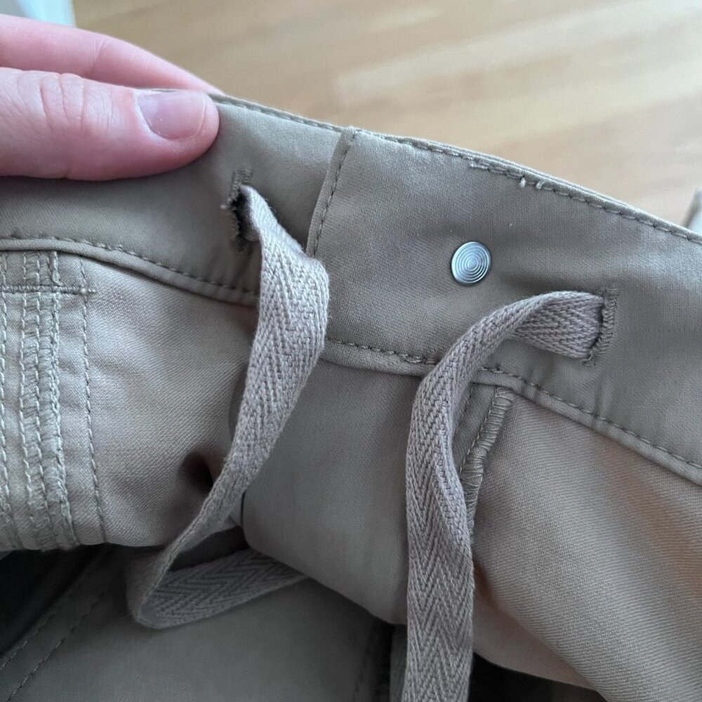 Prana Monarch Convertible Zip-Off Hiking Pants Tan Women's Size 14 - Picture 8 of 8